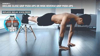 在家里无器械怎么练胸肌,健身房练胸肌的器械