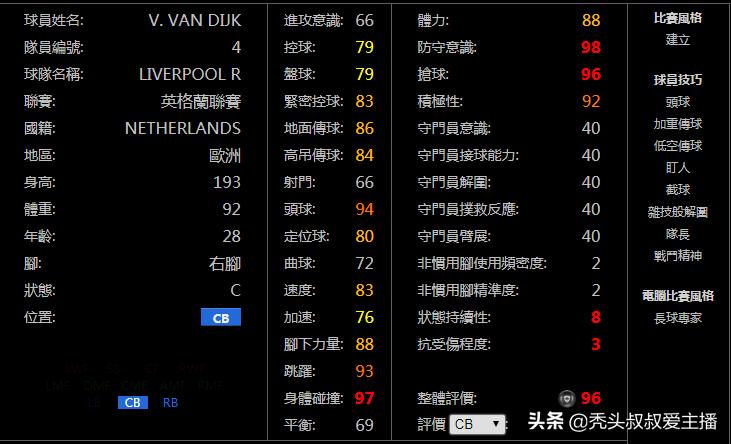 实况足球最强后防线,实况足球顶级后防线