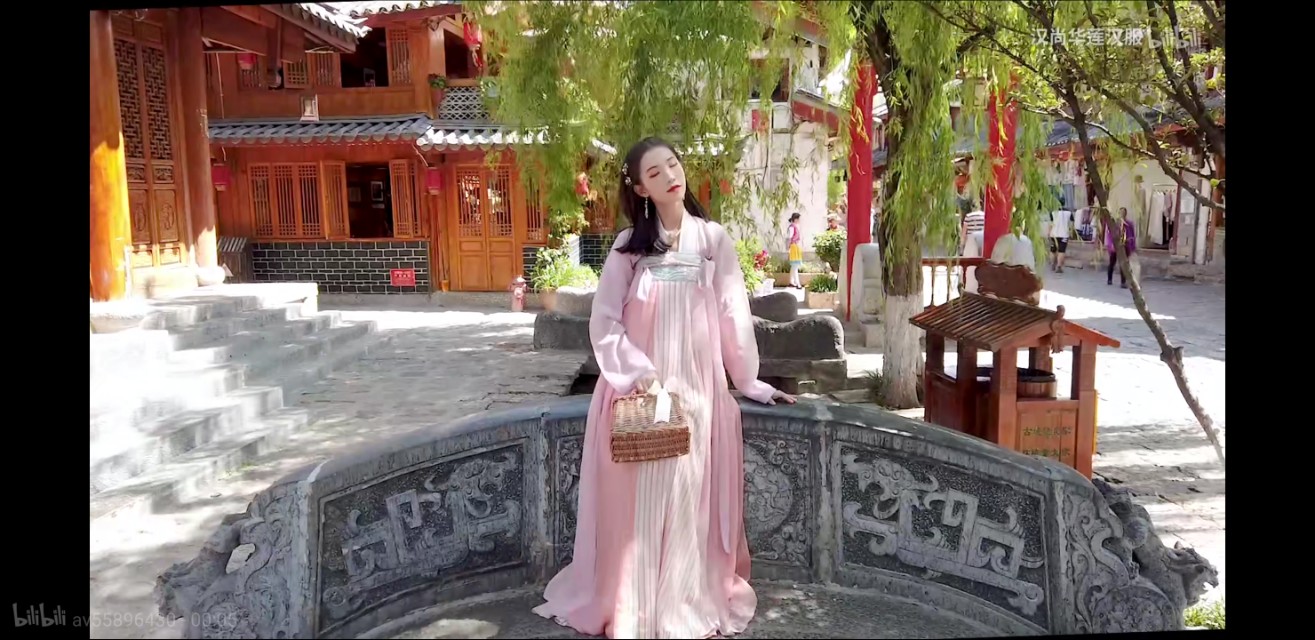 汉尚华莲的十里小姐姐好美啊