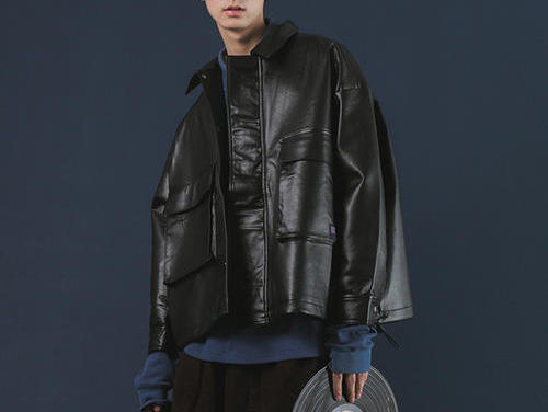 皮衣穿搭男生霸气,皮衣穿什么内搭比较好看