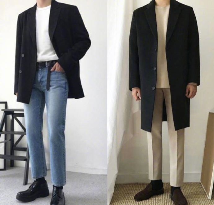 冬季成熟男士大衣穿搭,男士冬季大衣穿搭高级感