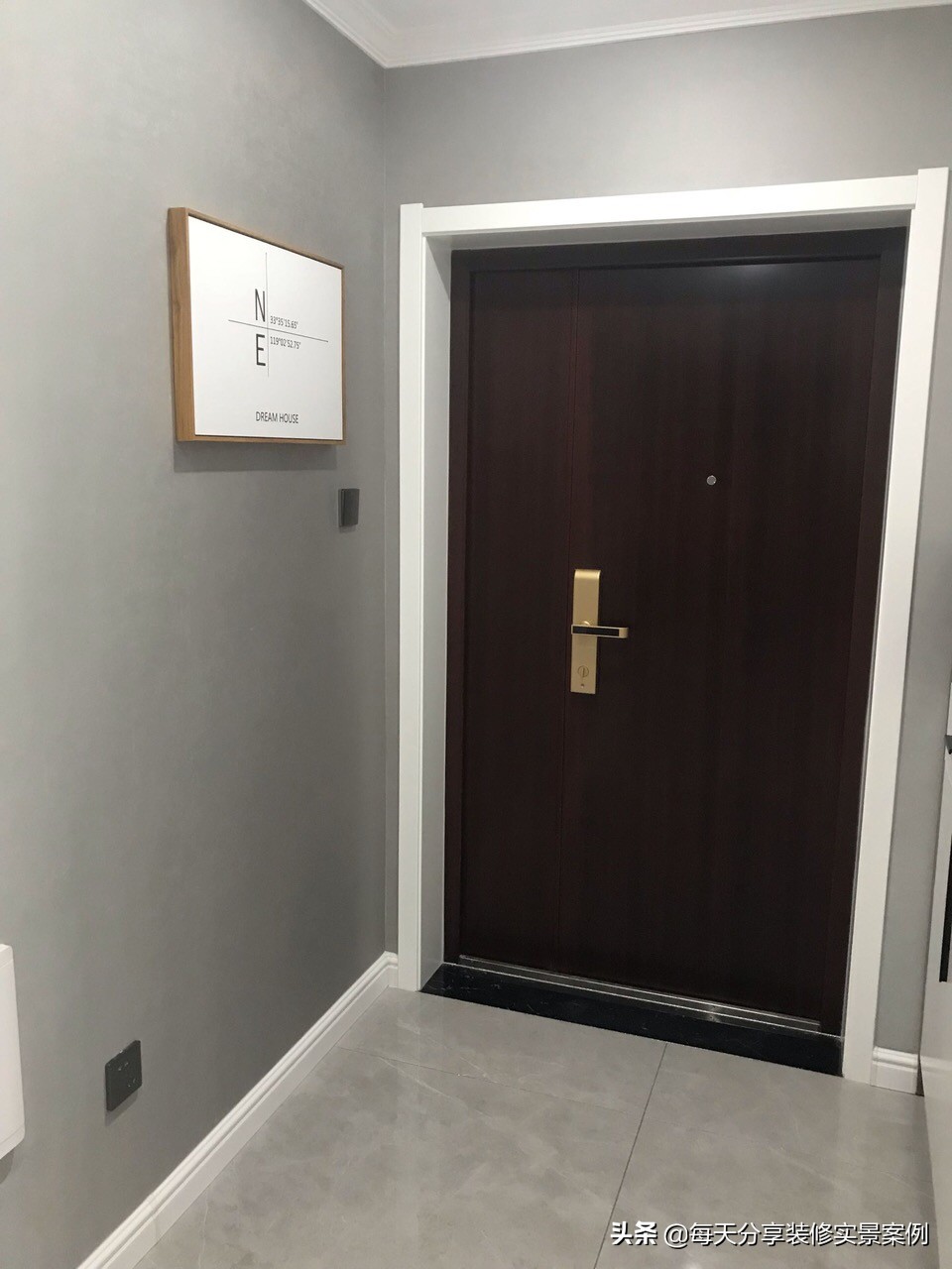 160平方房子装修轻奢鞋柜,160平方南北通透装修进门鞋柜