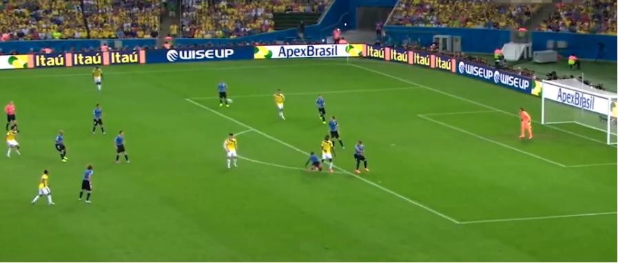 2014世界杯j罗对乌拉圭梅开二度,j罗世界杯哥伦比亚vs乌拉圭