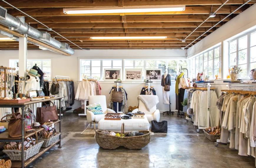 服装店吧台背景墙装修效果图大全,教你4招搞定服装店装修