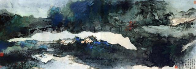 张大千经典十幅,张大千100幅经典作品