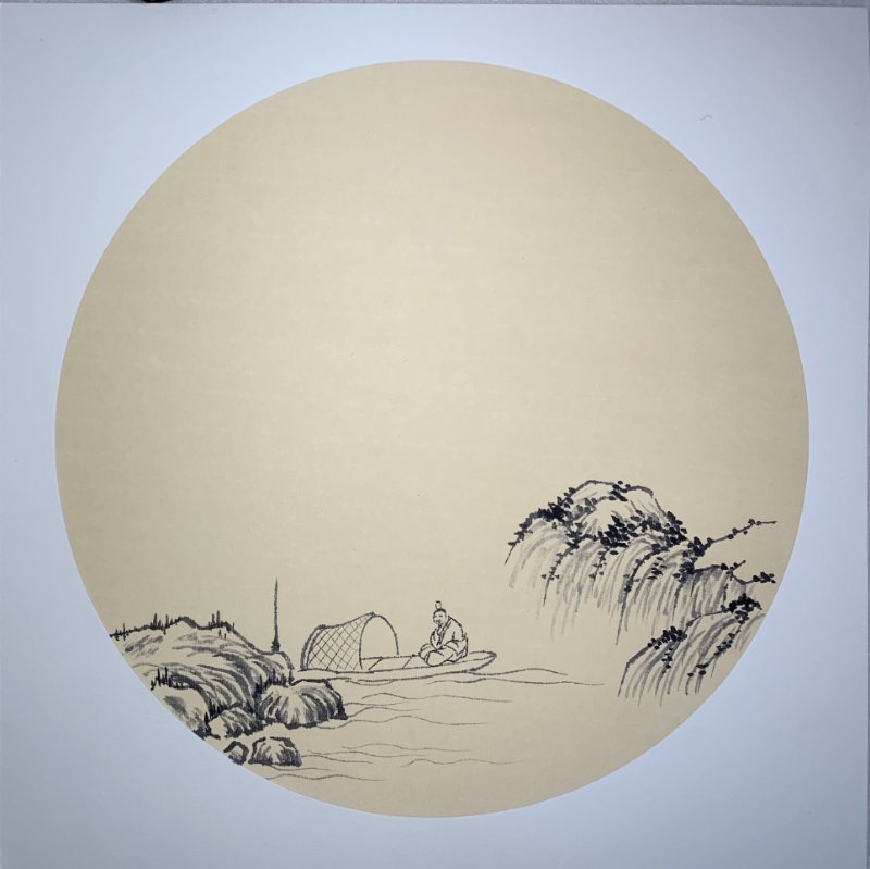 水墨山水画画法技巧,中国水墨画山水画入门教程