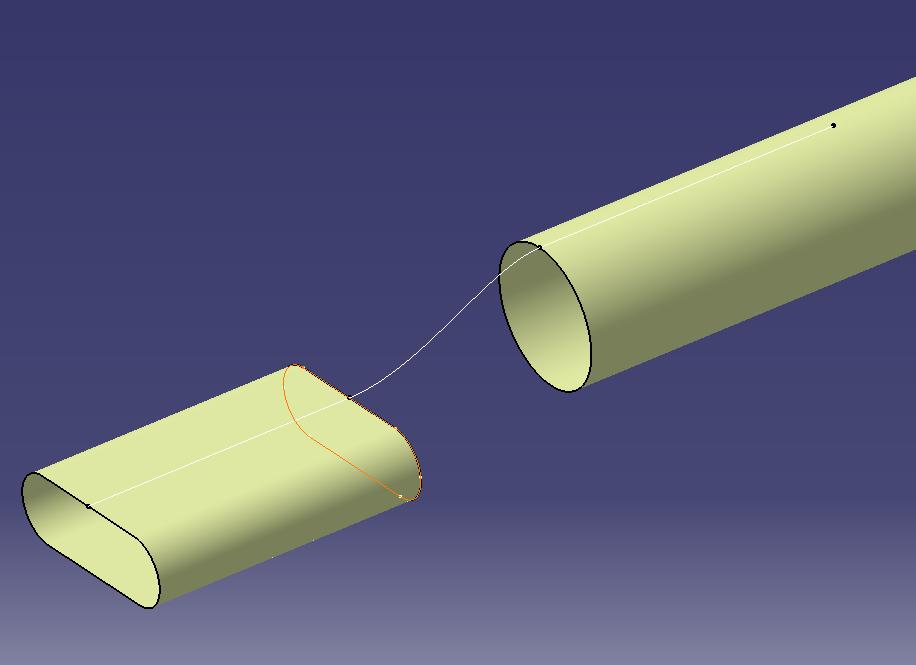 圆管打扁画法图解,圆管打扁技巧