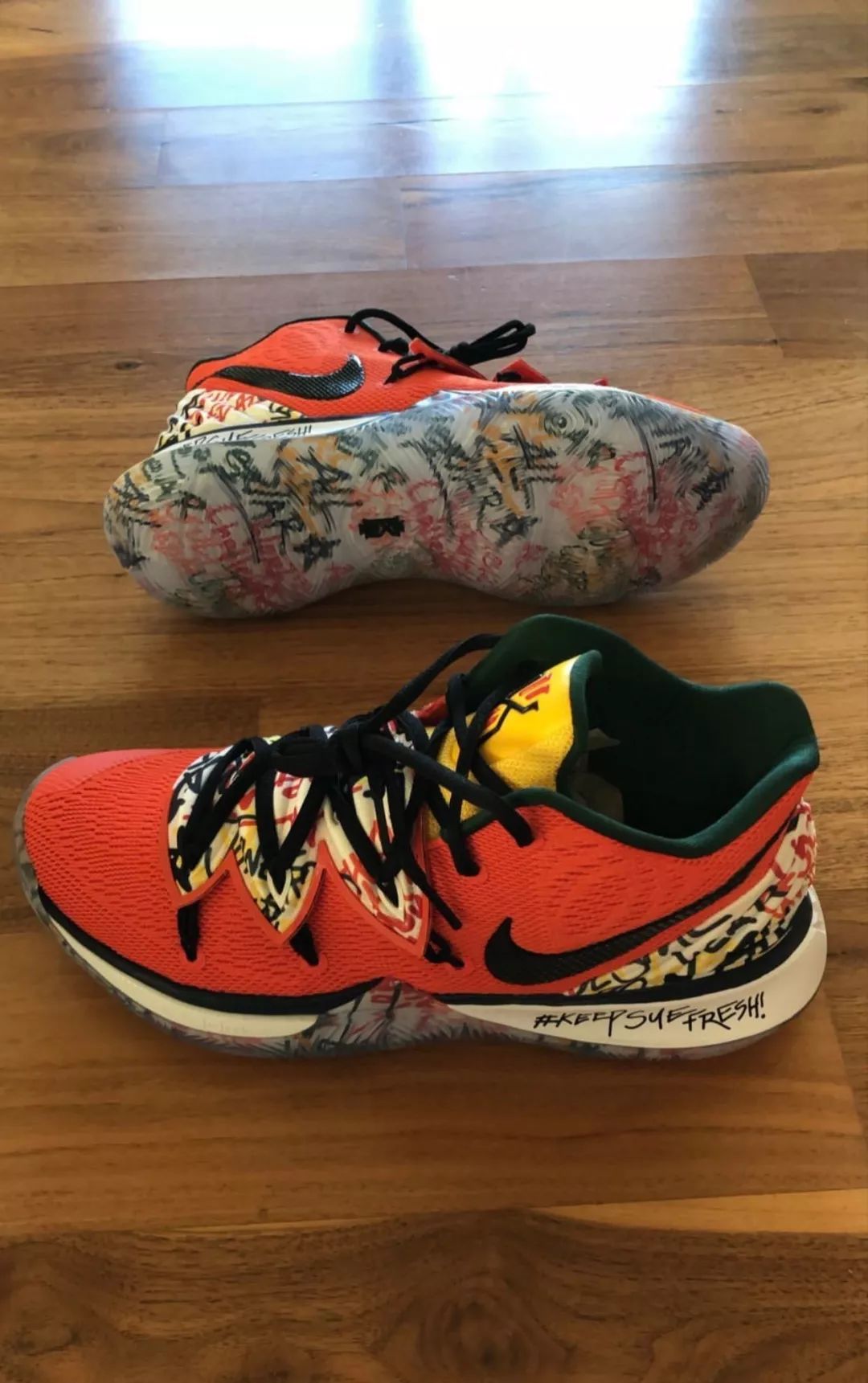 杜兰特最新上脚配色 (杜兰特上脚kd14欧文配色)