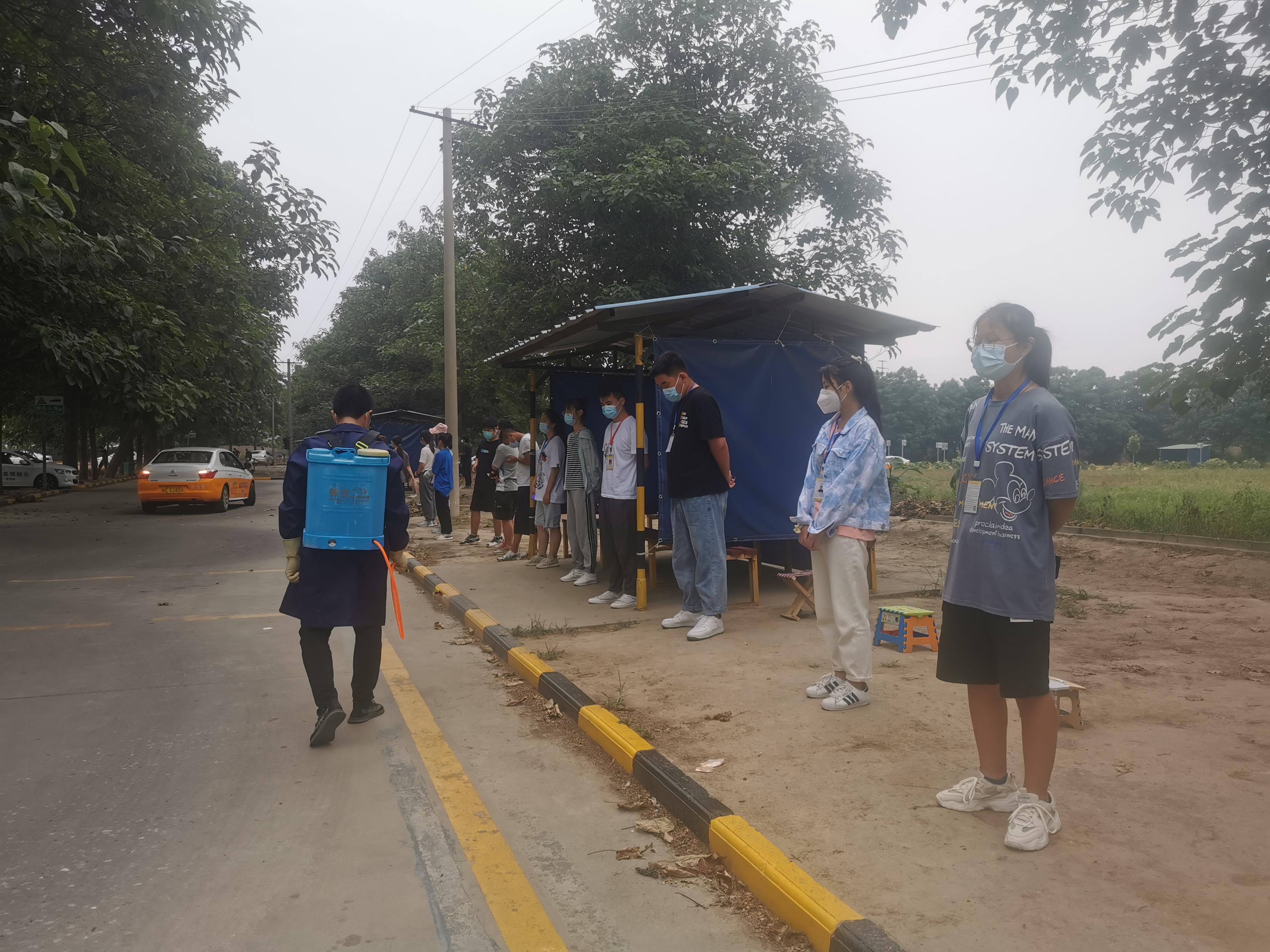 交通局检查客运站疫情防控工作,交通运输服务中心疫情防控