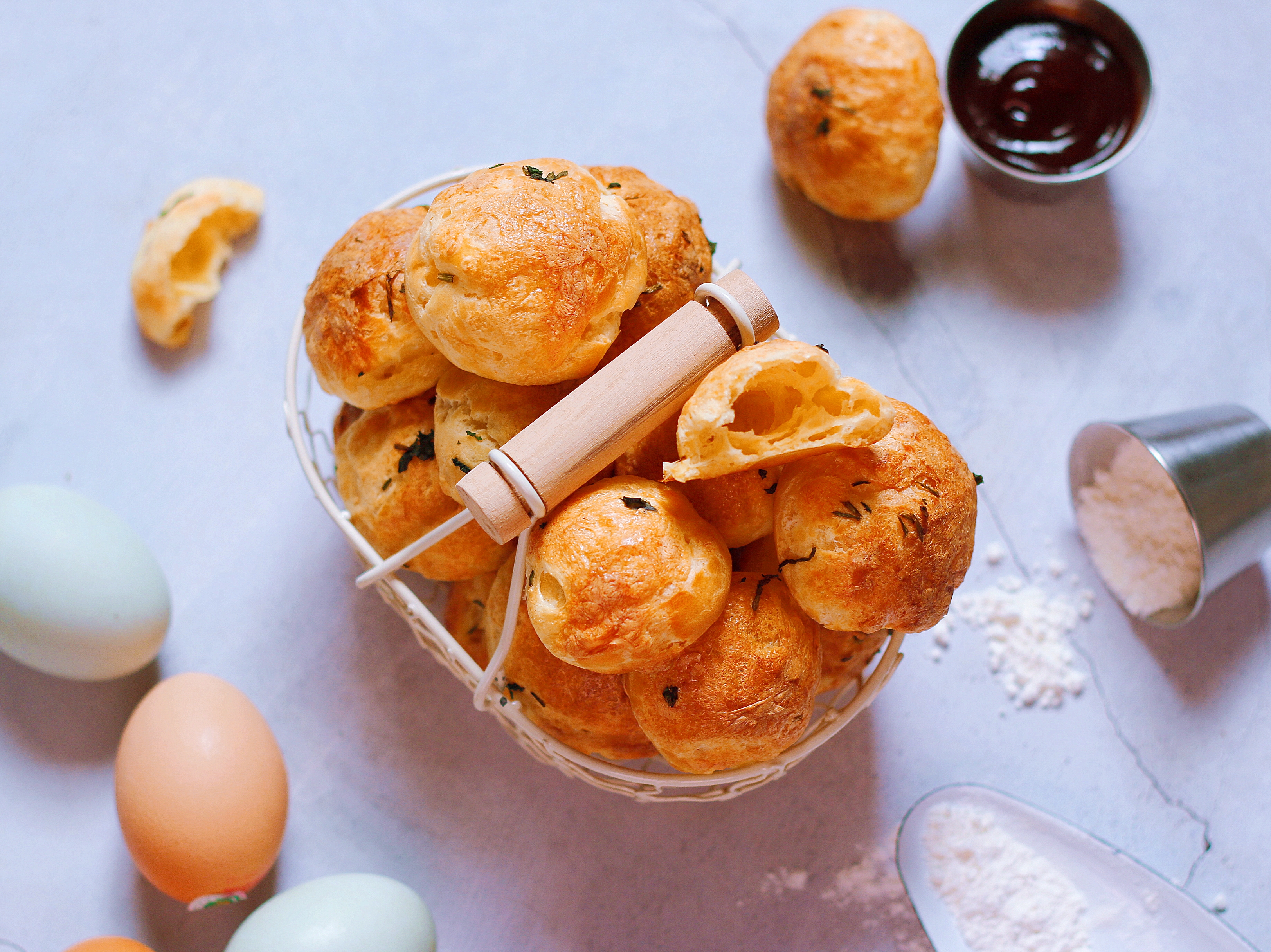 脆皮奶酪泡芙,咸奶口奶酪泡芙