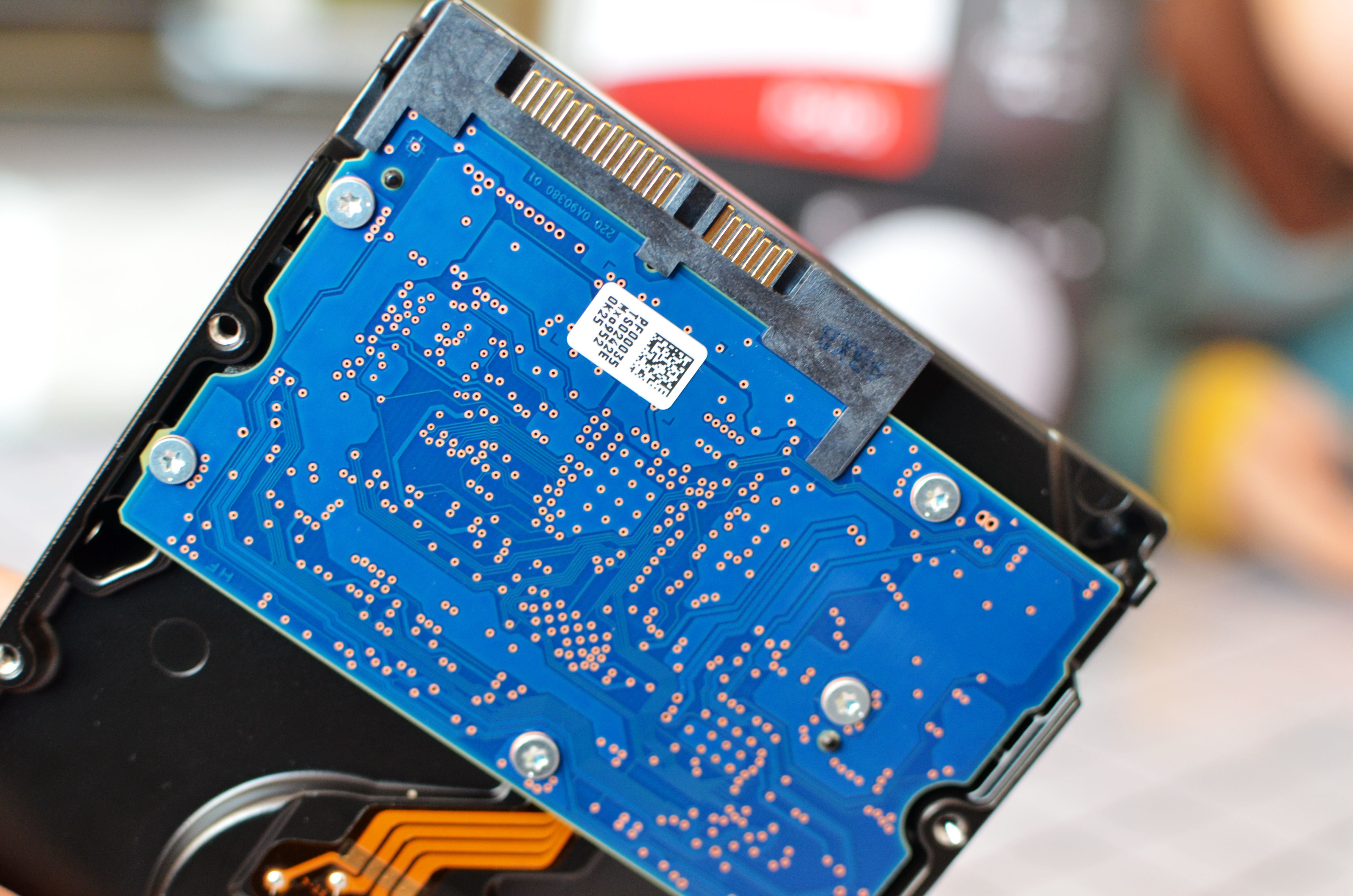 东芝p300系列3tb机械硬盘拆解,东芝p300pmr