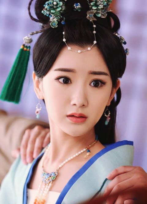 八位最惊艳的古装女子图片手绘,明星手绘壁纸古装