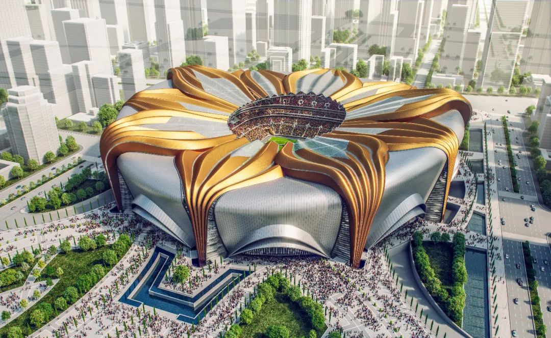 曝恒大足球场仍会建成专业足球场,恒大10万人专业足球场规划