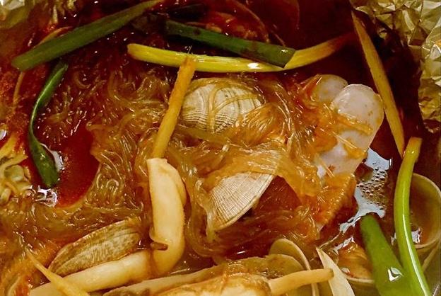 锡纸花甲粉最好吃的做法,美食做法锡纸花甲粉