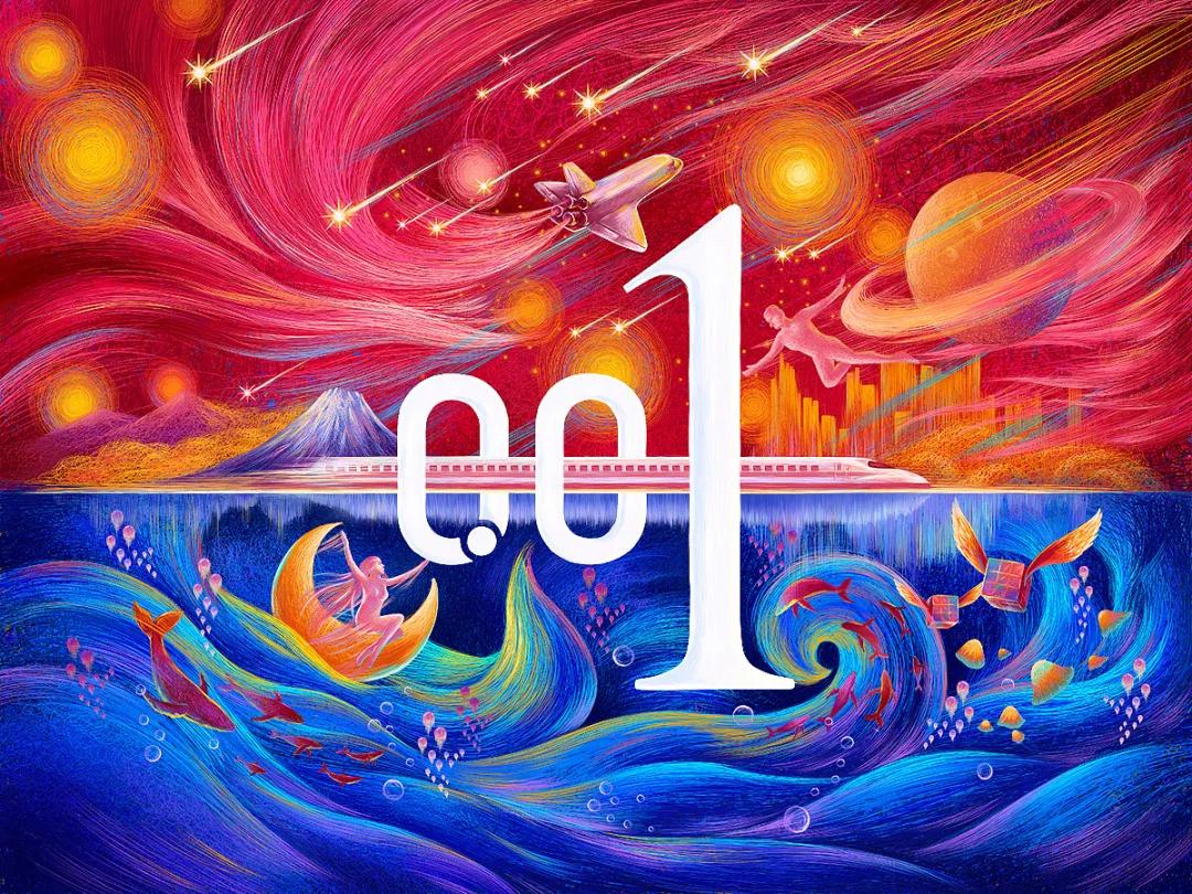 描摹梦境的魔术师，靠画“圈圈”火遍全网