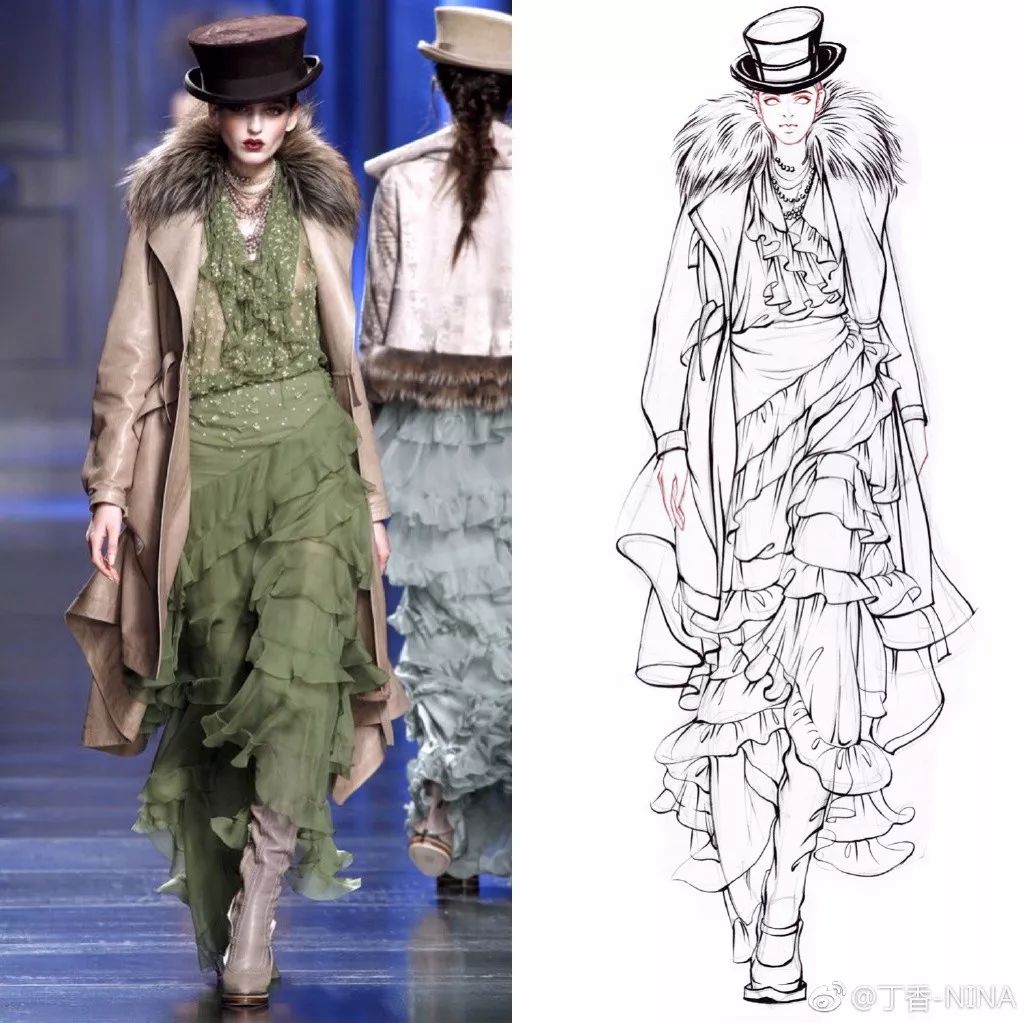 怎么用马克笔和彩铅画四大美人,马克笔与彩铅结合画法