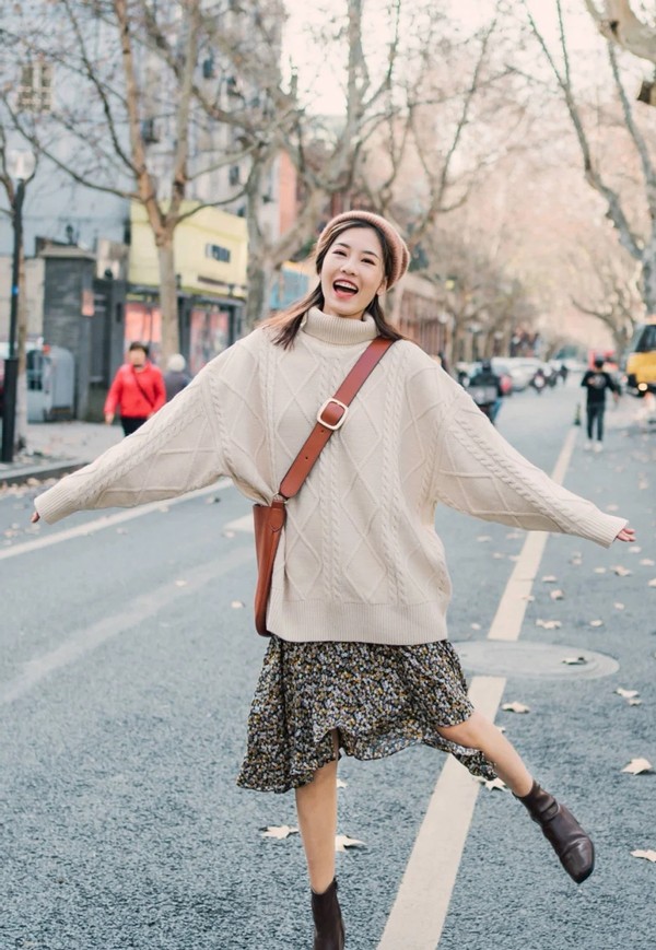 小个子秋冬款靴子穿搭,今年流行的靴子穿搭短靴