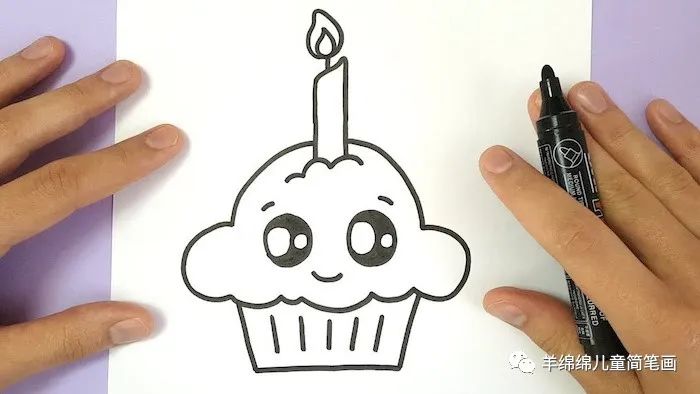 生日礼物简单又好看的生日贺卡,超级简单的手绘生日贺卡