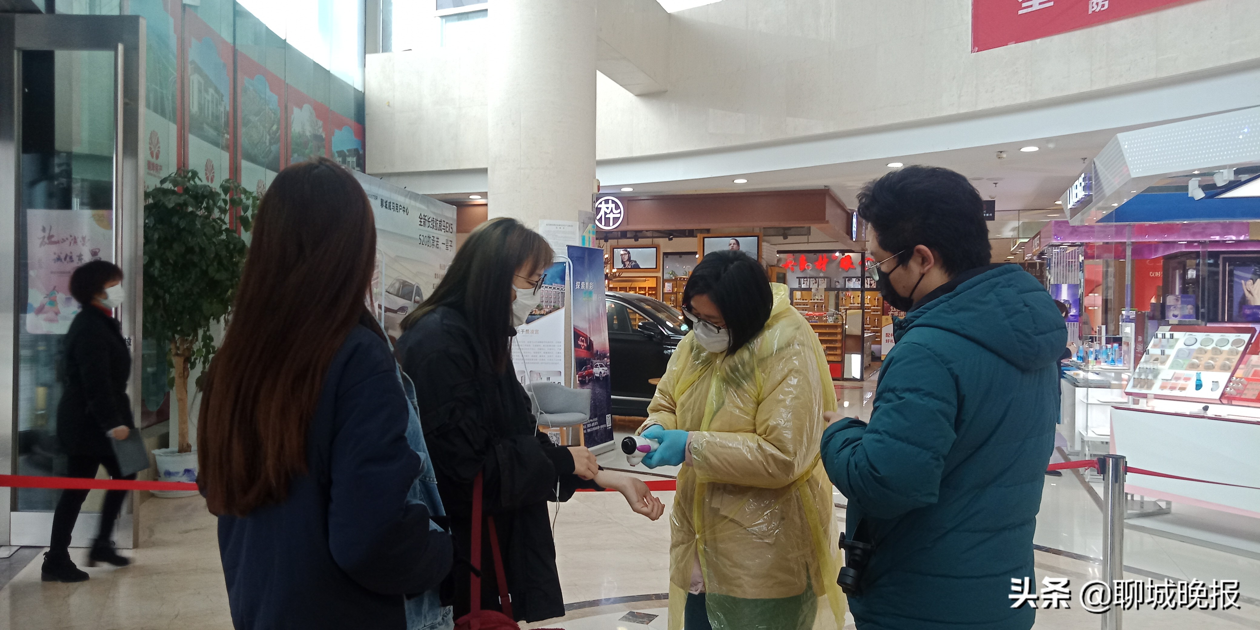 聊城百大金鼎、百大三联恢复营业时间有所调整，硬核防疫措施护卫消费者周全