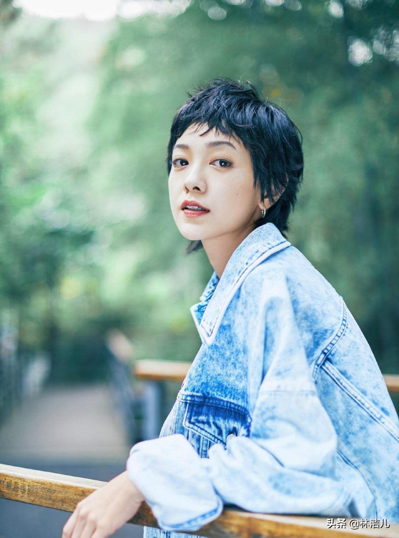 倪妮剪了短发美到开挂,倪妮的短发造型好美