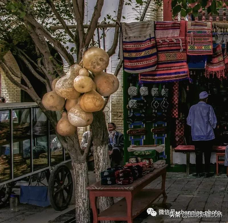 维吾尔族葫芦艺术品摆件,葫芦变身艺术品