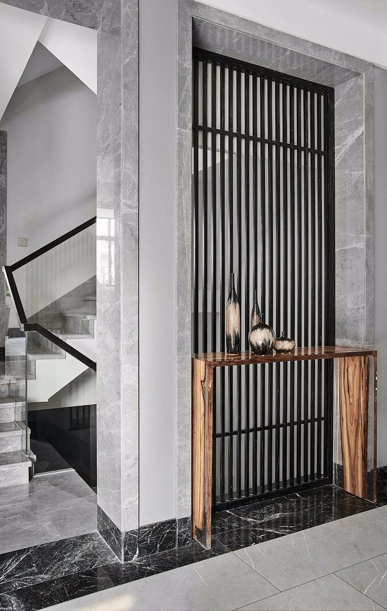 新中式高级灰图片大全,新中式大气与高贵