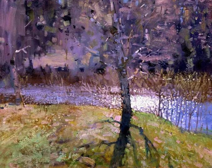 中俄友好美术作品,俄罗斯画家的油画艺术美到极致