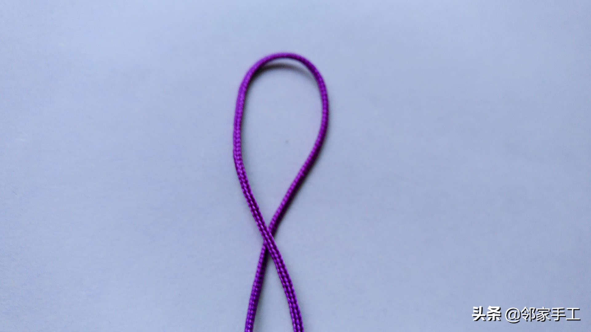 六股线如意结手链完整编法,如意结手链编织教程完整简单