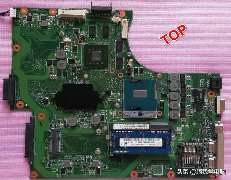 笔记本主板基础知识图解,主板hdmi接口损坏维修