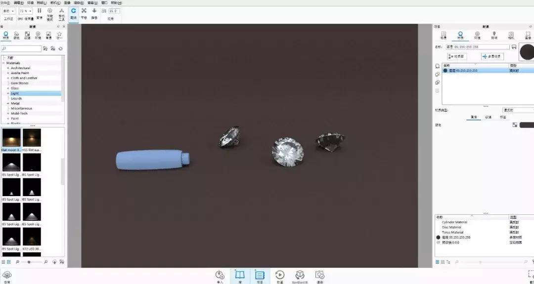 天价钻石,keyshot钻石渲染