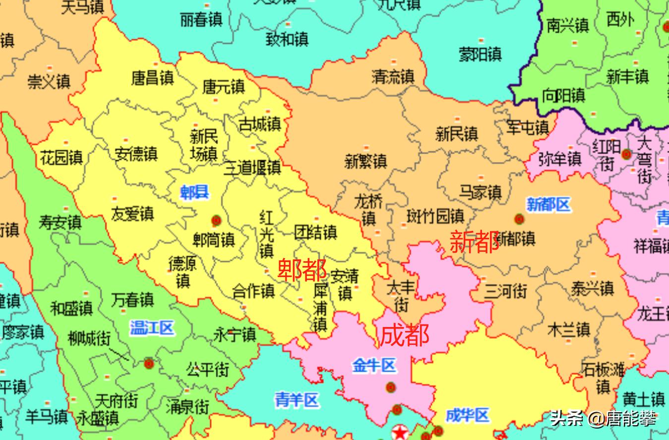 成都郫都四大镇,郫都区发展最好的镇