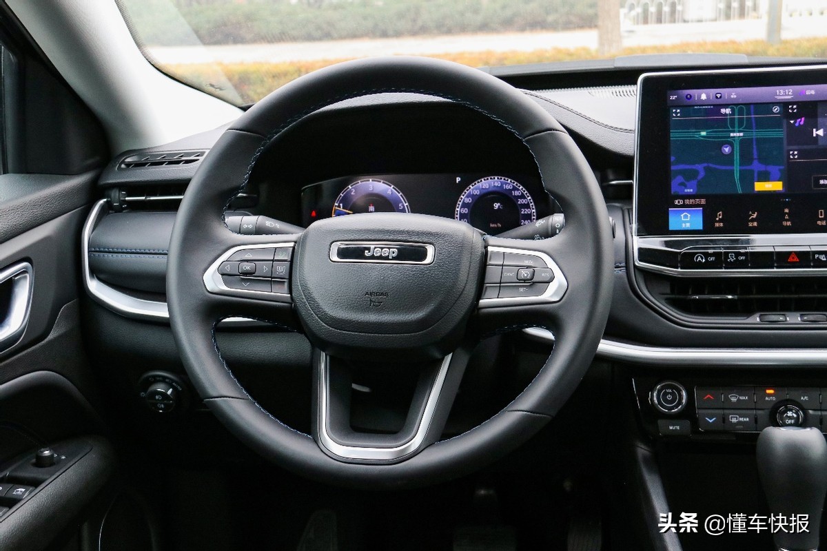 jeep设计风格,抢先试驾全新jeep指南者