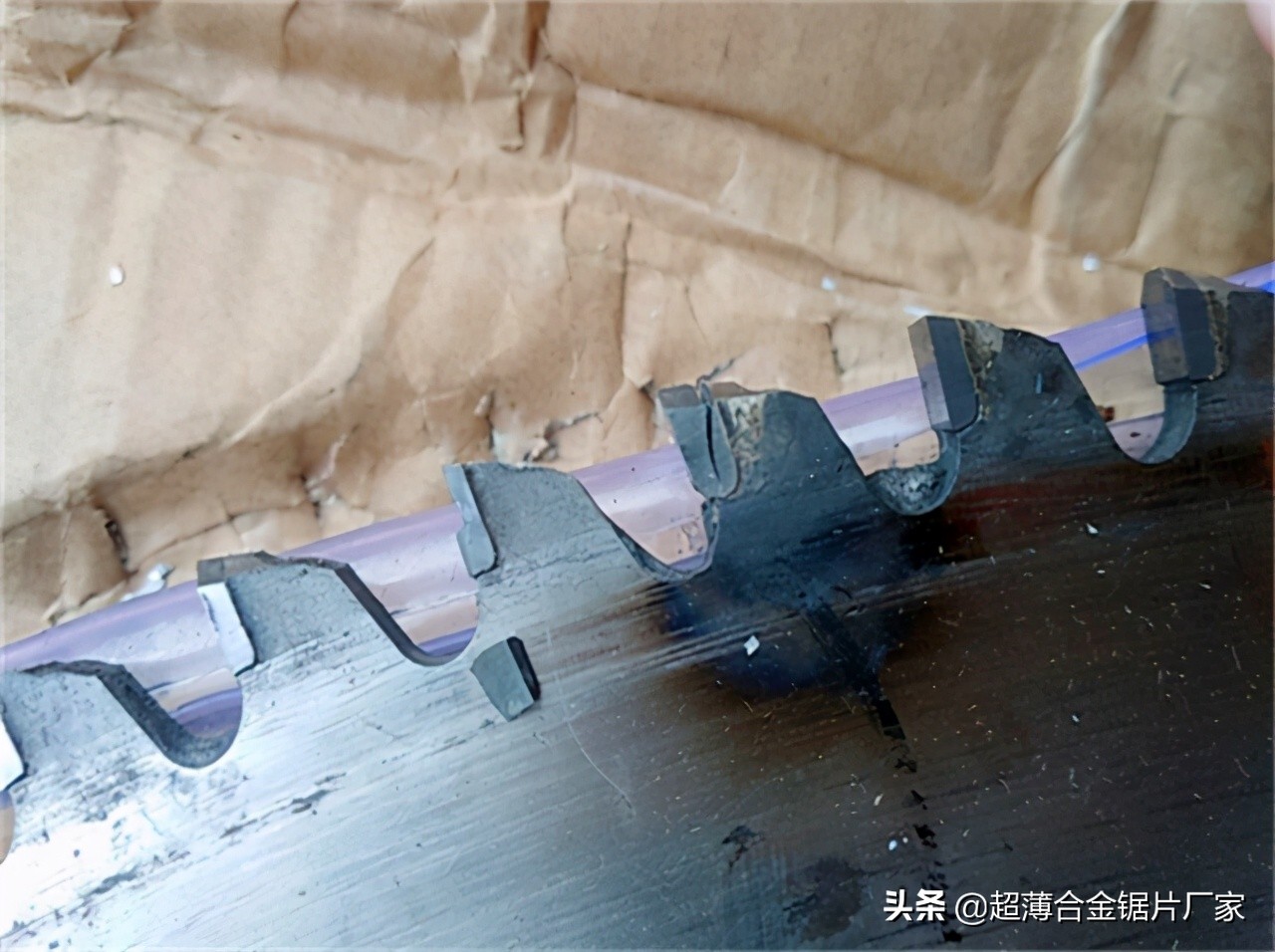 锯片掉齿修复,锯片锯齿一掰就断怎么办