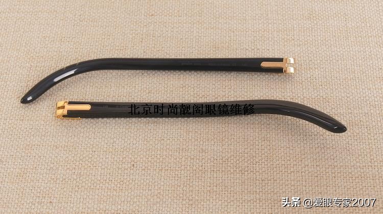 卡地亚眼镜珍贵材质系列,卡地亚眼镜金色的都是什么材质
