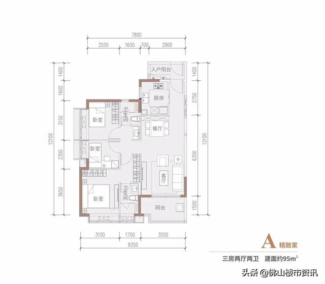 [大沥时代招商天禧]加推95-115方三四房现认筹即可享受开盘9.6折