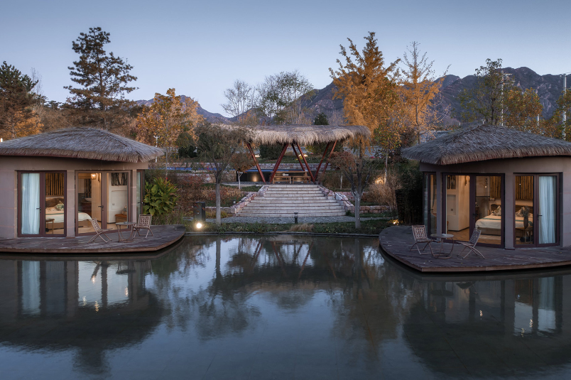 峨眉山民宿设计策划图,天津不知山乡宿