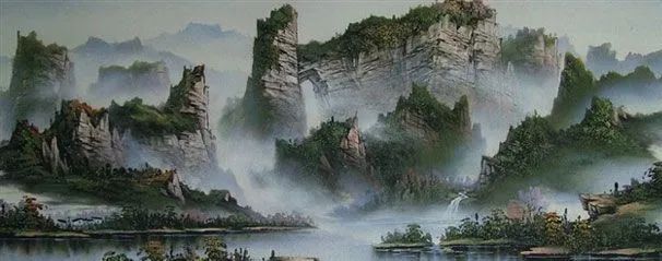 张家界的军声画院,湖南张家界十里画廊导游词