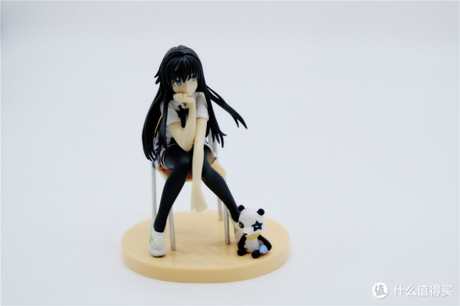 青春恋爱物语雪之下雪乃q版手办,雪之下雪乃熊猫装手办