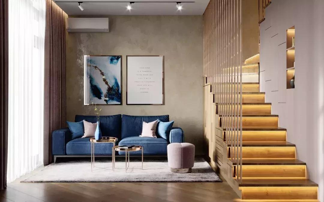 楼梯这样设计才惊艳,楼梯下空间怎么设计高级