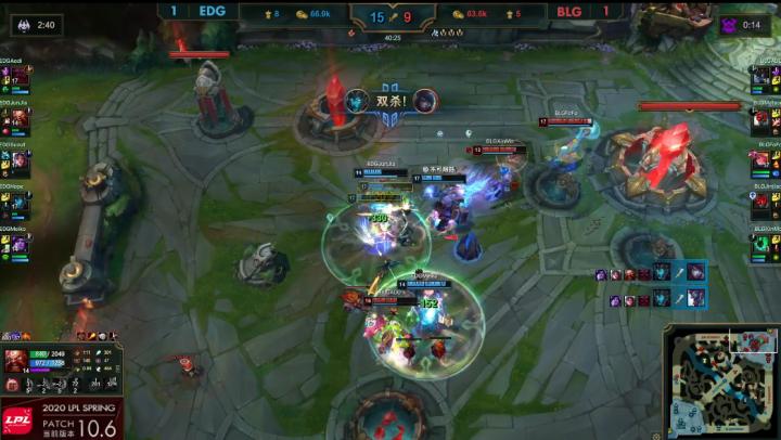 EDG让一追二战胜RA,edg17年的让二追三是真牛
