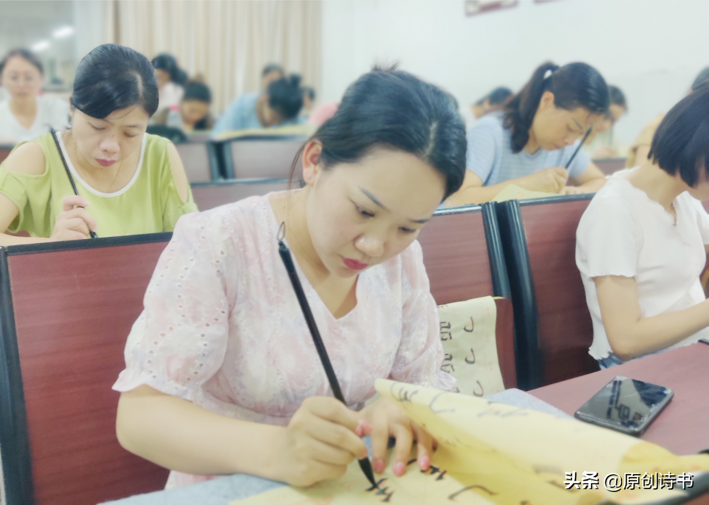 原创诗书：上犹二小“书法进校园”师训有感