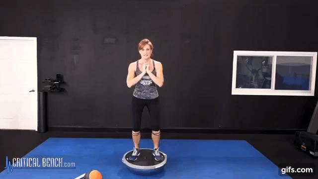 平衡训练半球型,波速球稳定性练习