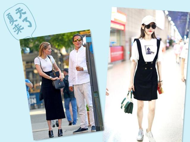 洋气减龄背带裙可外穿,别再穿碎花裙了