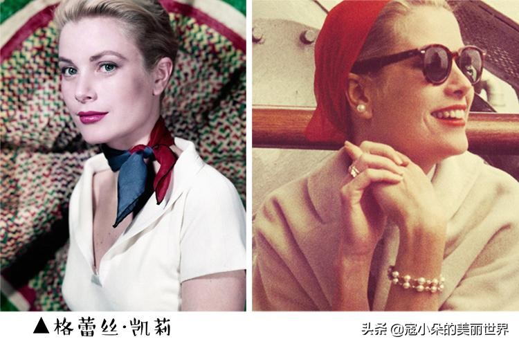 赫本方巾,赫本最经典方巾