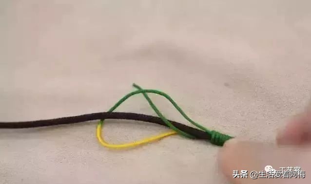 手残党手链编织教程简单好看,手残党自己编手绳