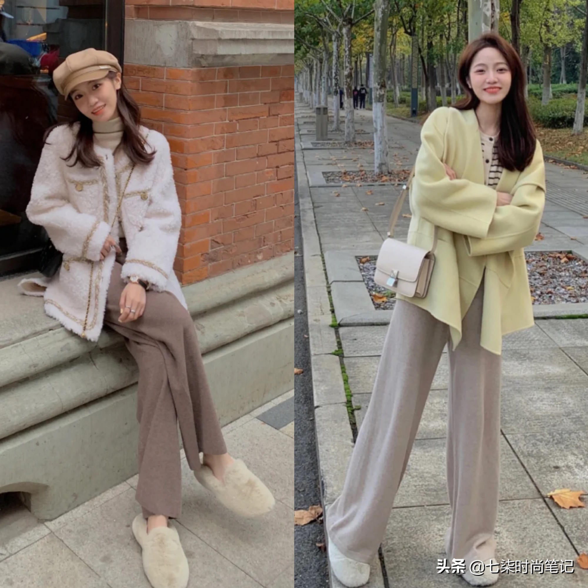 好看又保暖的韩系穿搭,秋冬韩系轻熟风穿搭攻略
