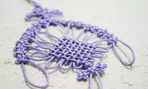 小学生中国结的编法图解,中国结蝴蝶挂件的编法图解