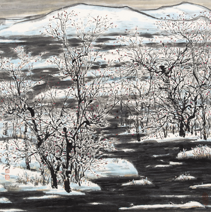 青年艺术家张荣国山水画作品欣赏,张三友的画价格