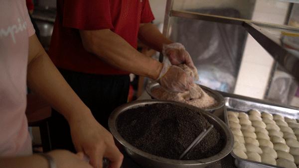 东山岛古早味麻糍,闽南古早味麻糍