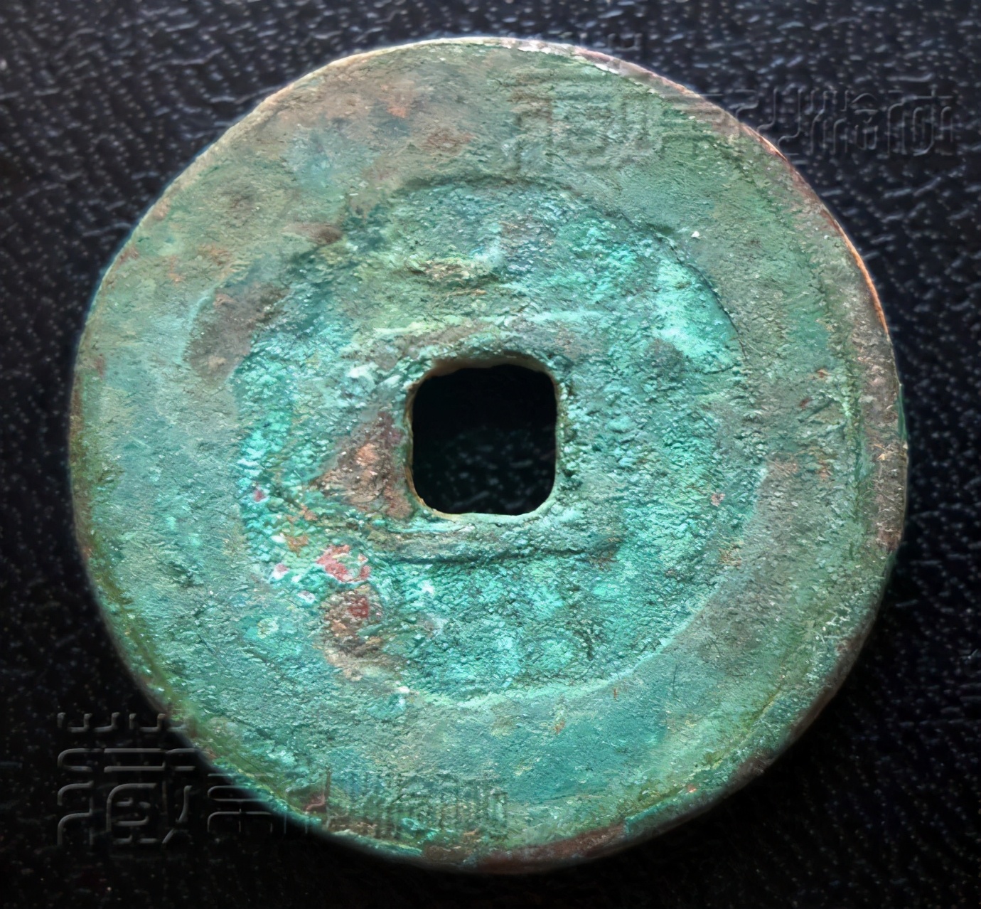 开元通宝阔缘篆书背星,南唐开元通宝篆书阔缘大样